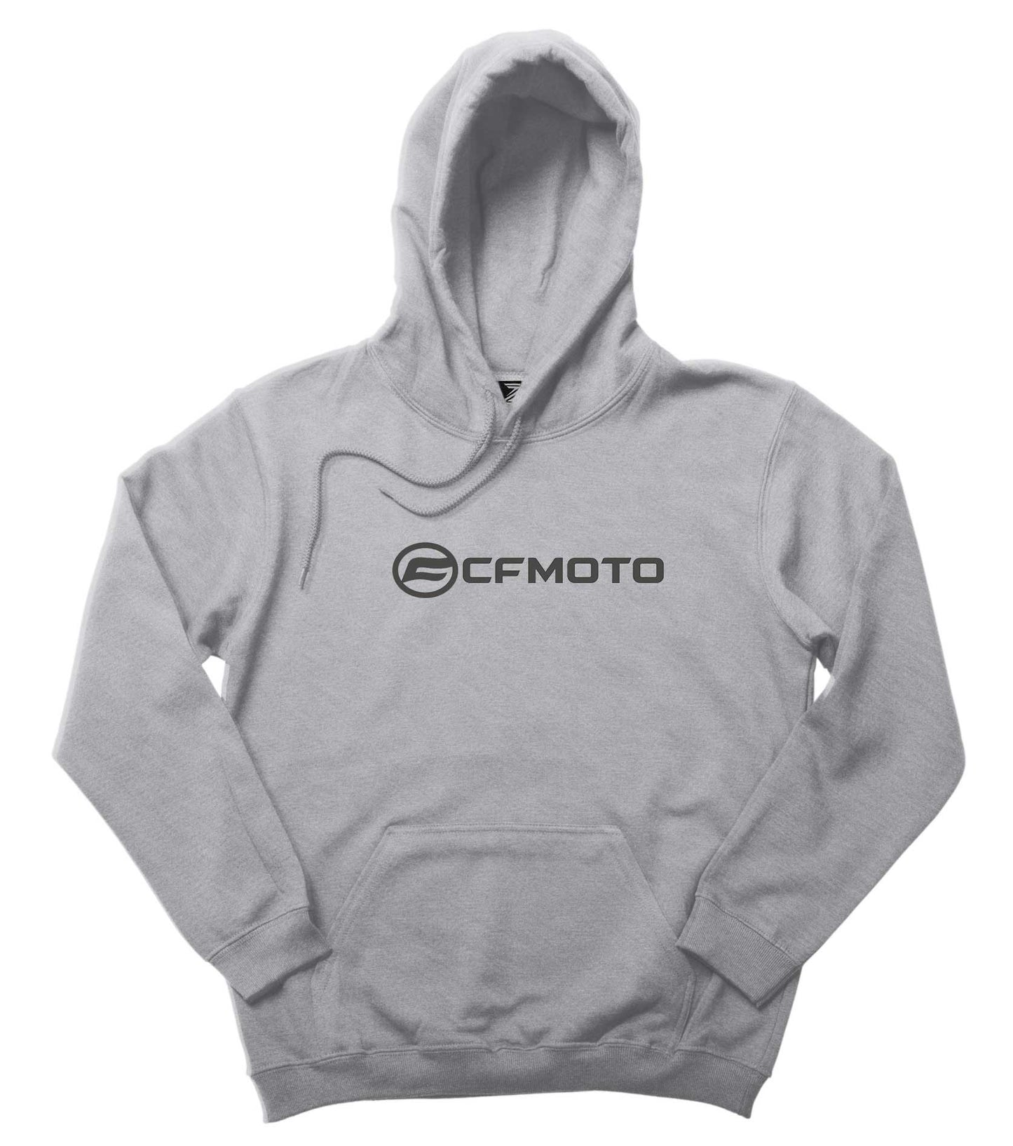 CFMOTO Yazı Gri Kapşonlu Sweatshirt Hoodie