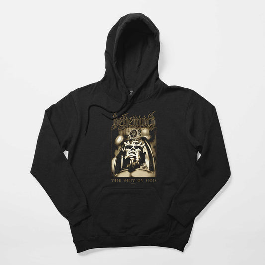 Behemoth The Shit Ov God Siyah Kapşonlu Sweatshirt Hoodie