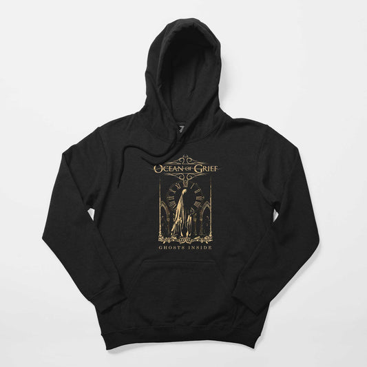 Ocean Of Grief Ghosts Inside Siyah Kapşonlu Sweatshirt Hoodie