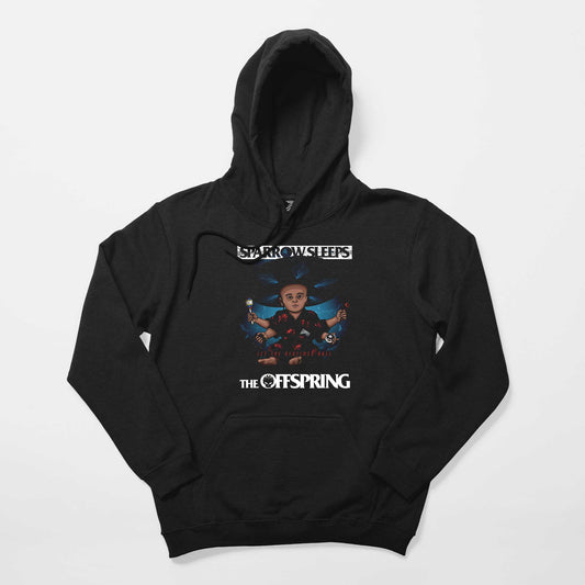 The Offspring Let The Bedtimes Roll Siyah Kapşonlu Sweatshirt Hoodie