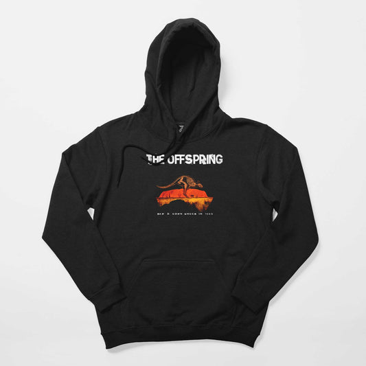 The Offspring Raw & Down Siyah Kapşonlu Sweatshirt Hoodie
