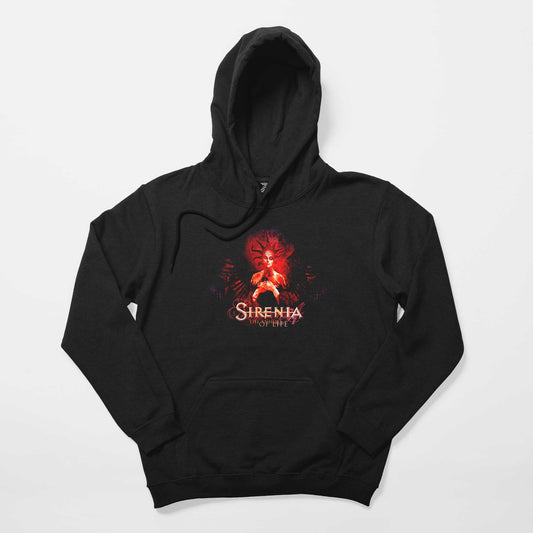Sirenia The Enigma of Life Siyah Kapşonlu Sweatshirt Hoodie