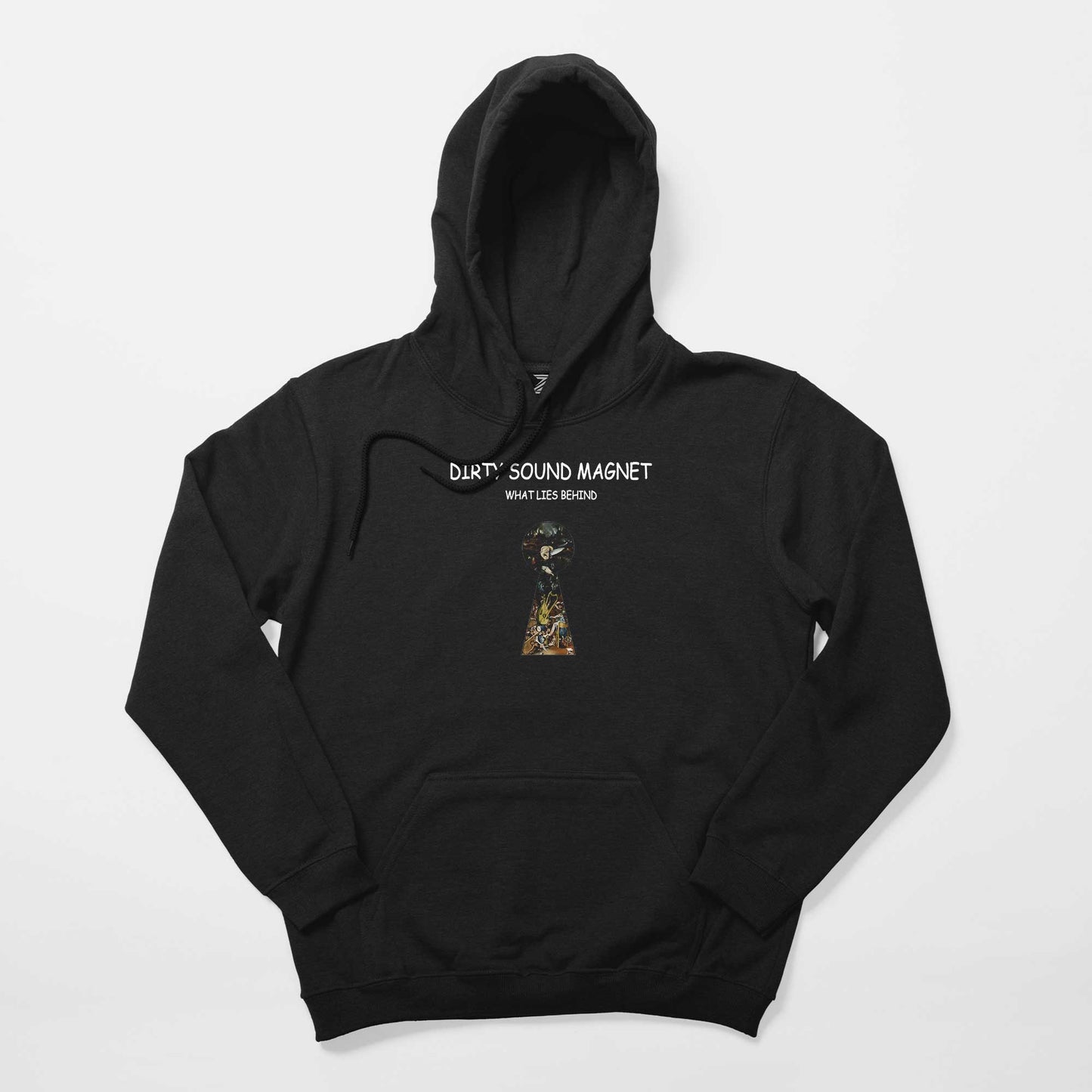 Dirty Sound Magnet What Lies Behind Siyah Kapşonlu Sweatshirt Hoodie