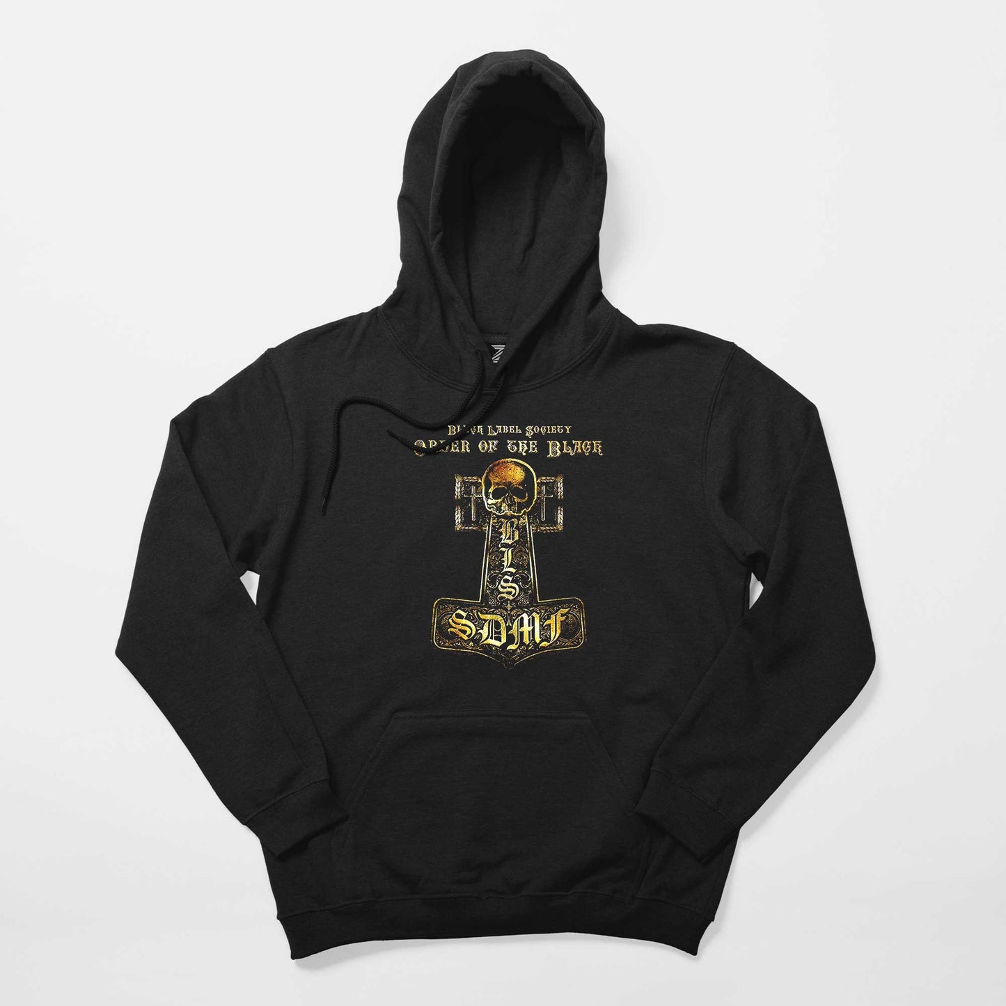 Black Label Society Order of The Black Siyah Kapşonlu Sweatshirt Hoodie