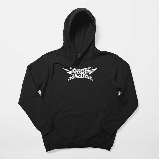 Babymetal Logo Siyah Kapşonlu Sweatshirt Hoodie