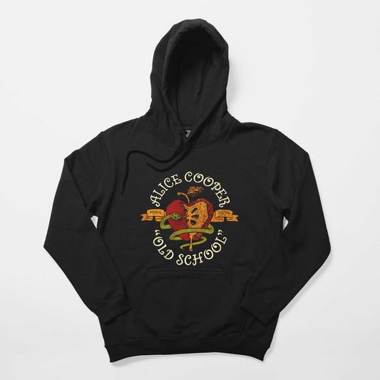 Alice Cooper Old School Siyah Kapşonlu Sweatshirt Hoodie