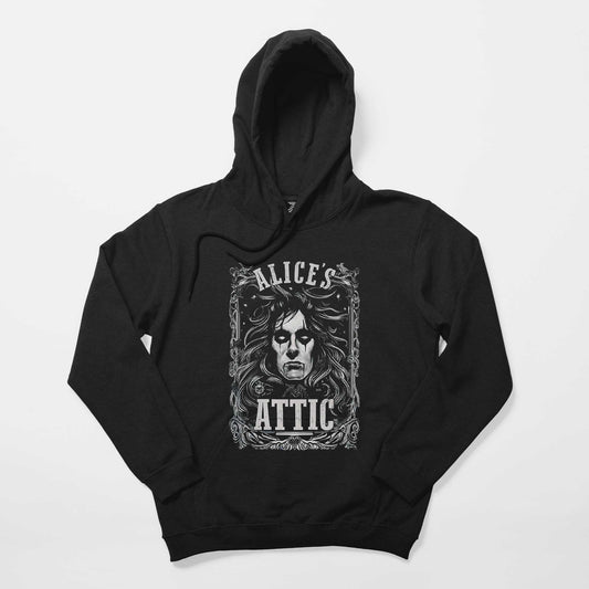 Alice Cooper Alice's Attic Siyah Kapşonlu Sweatshirt Hoodie