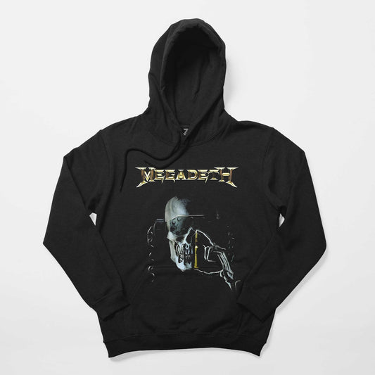 Megadeth Warchest Siyah Kapşonlu Sweatshirt Hoodie