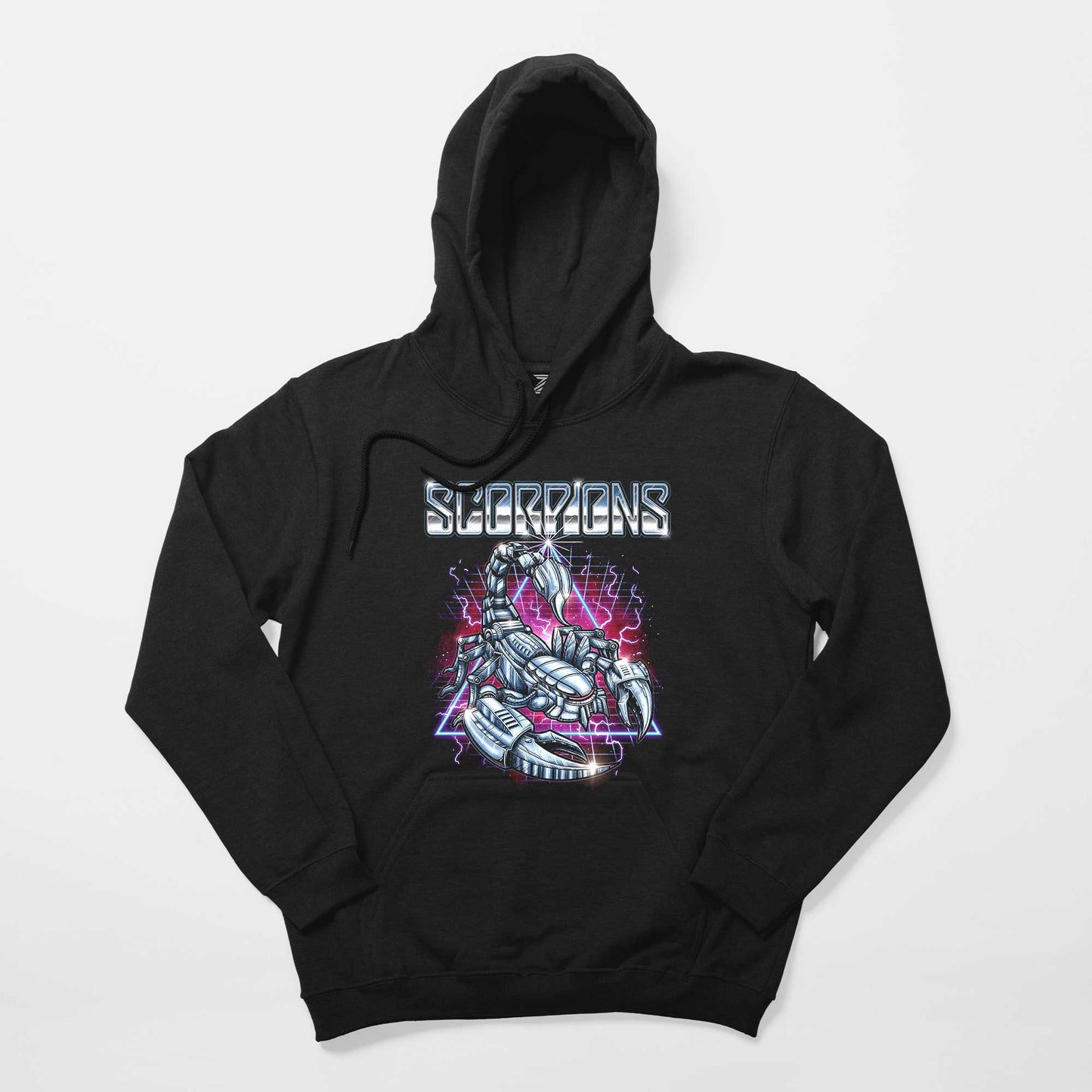 Scorpions Neo-Scorp Siyah Kapşonlu Sweatshirt Hoodie