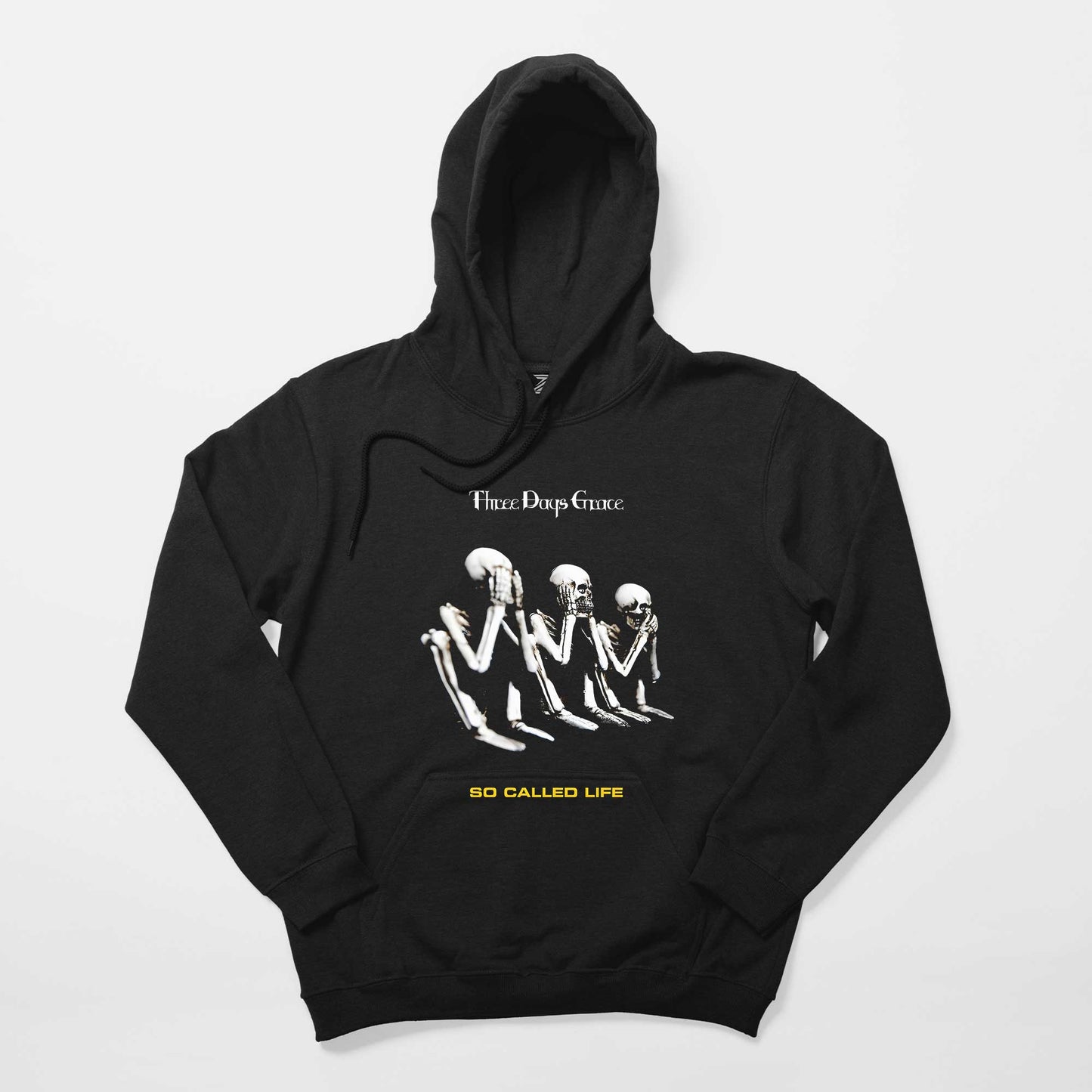 Three Days Grace So Called Siyah Kapşonlu Sweatshirt Hoodie