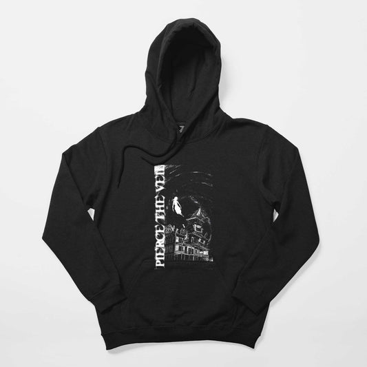 Three Days Grace Pierce The Veil Siyah Kapşonlu Sweatshirt Hoodie