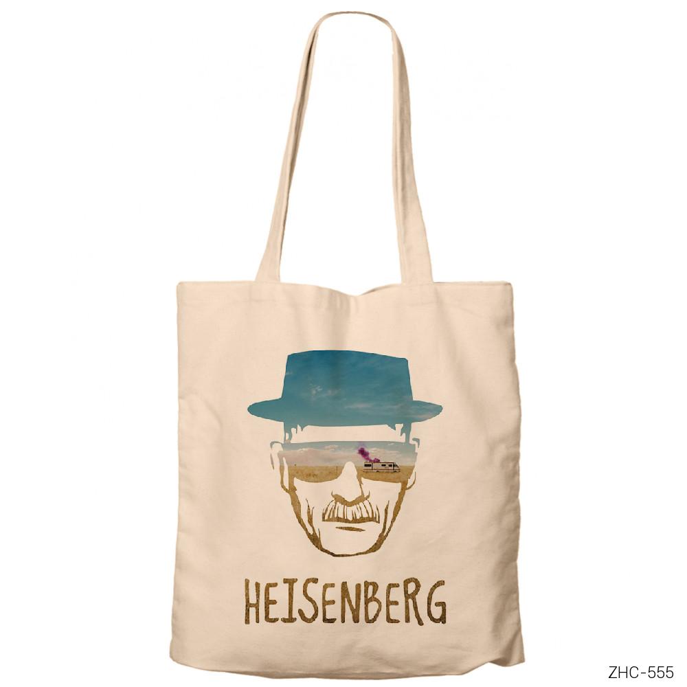 Breaking Bad Caravan Krem Fermuarlı Bez Çanta Gabardin