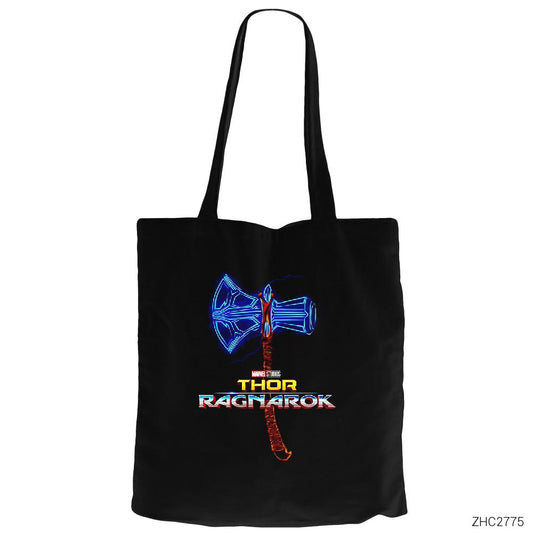 Thor StormBreaker 2 Siyah Fermuarlı Bez Çanta Gabardin