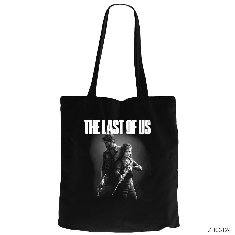 The Last of Us Siyah Kanvas Bez Çanta