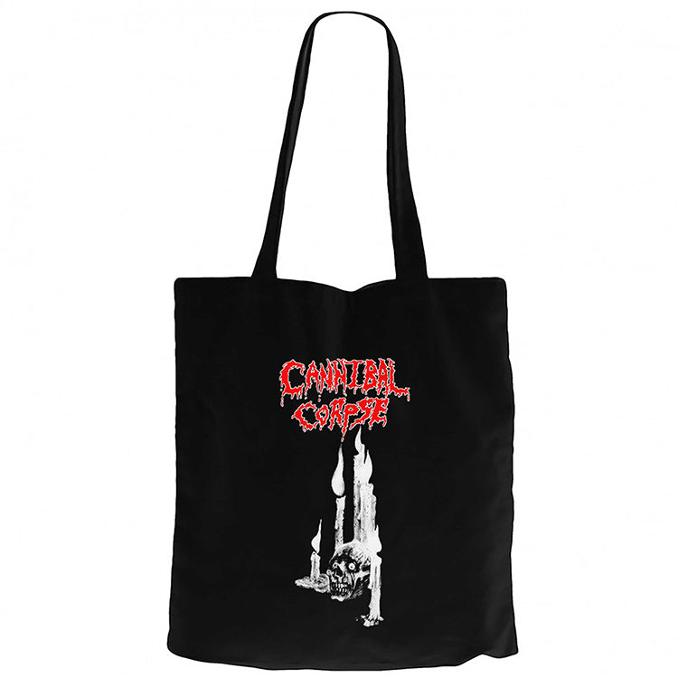 Cannibal Corpse Ritual Siyah Fermuarlı Bez Çanta Gabardin