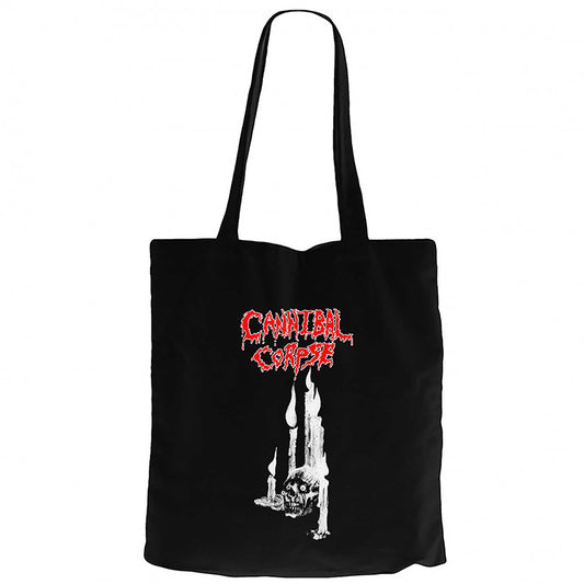 Cannibal Corpse Ritual Siyah Fermuarlı Bez Çanta Gabardin