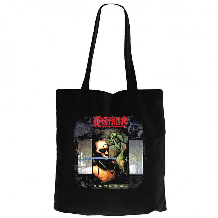 Kreator Renewal Siyah Fermuarlı Bez Çanta Gabardin