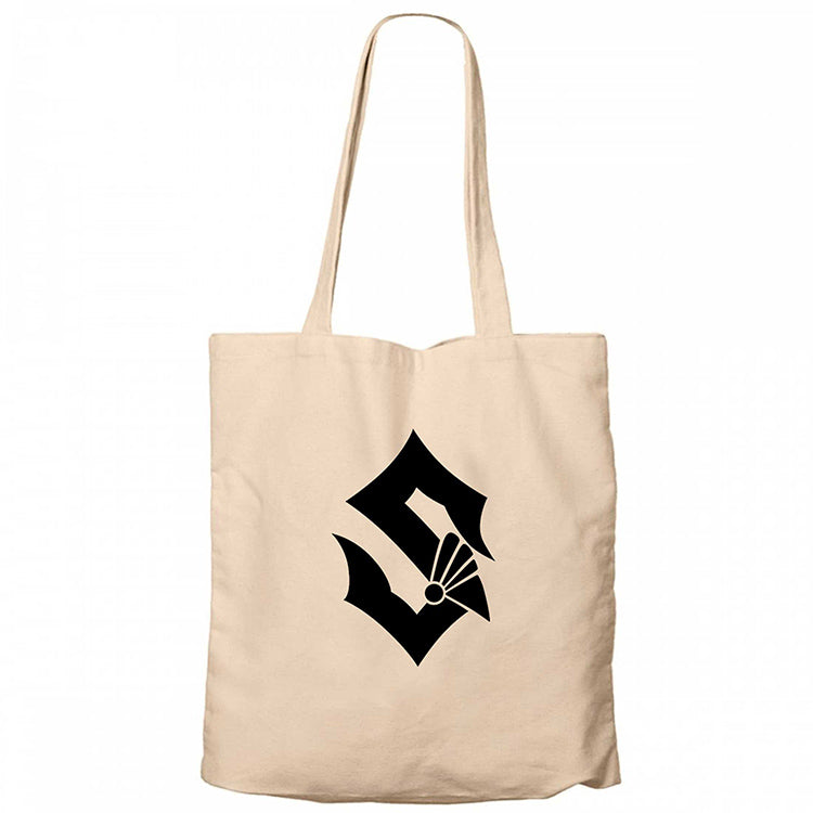 Sabaton Classic Krem Fermuarlı Bez Çanta Gabardin