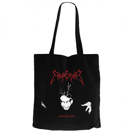 Emperor Wrath Of The Tyrant Siyah Fermuarlı Bez Çanta Gabardin