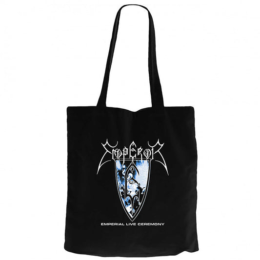 Emperor Emperial Live Ceremony Siyah Fermuarlı Bez Çanta Gabardin