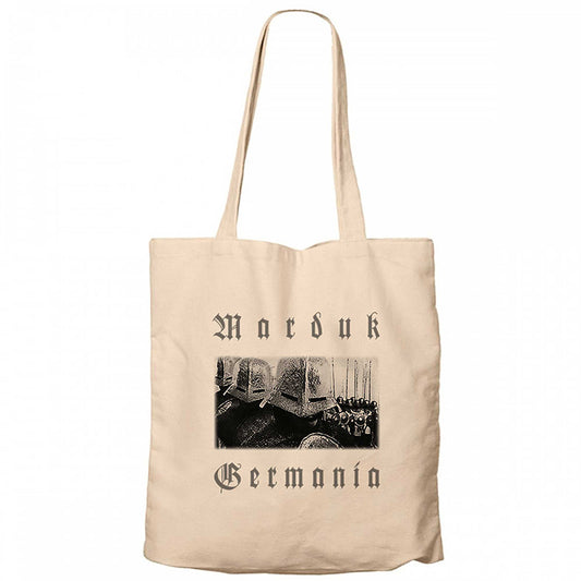 Marduk Germania Krem Fermuarlı Bez Çanta Gabardin