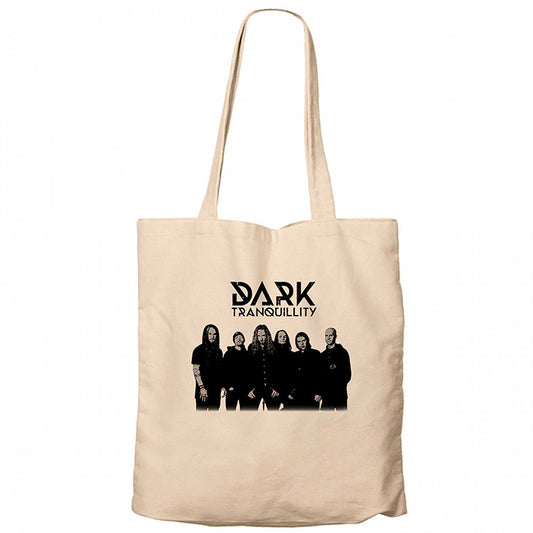 Dark Tranquillity Grup Krem Fermuarlı Bez Çanta Gabardin