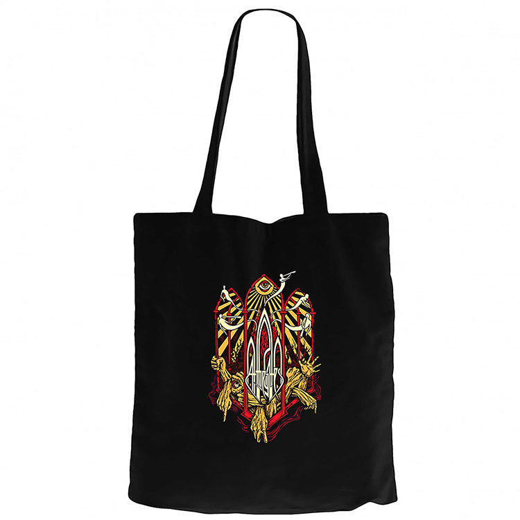 At The Gates Purgatory Unleashed Siyah Fermuarlı Bez Çanta Gabardin