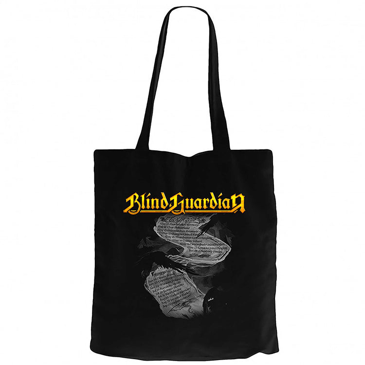 Blind Guardian Gour 2016 Siyah Fermuarlı Bez Çanta Gabardin