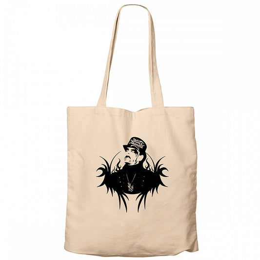 King Diamond Body Krem Fermuarlı Bez Çanta Gabardin