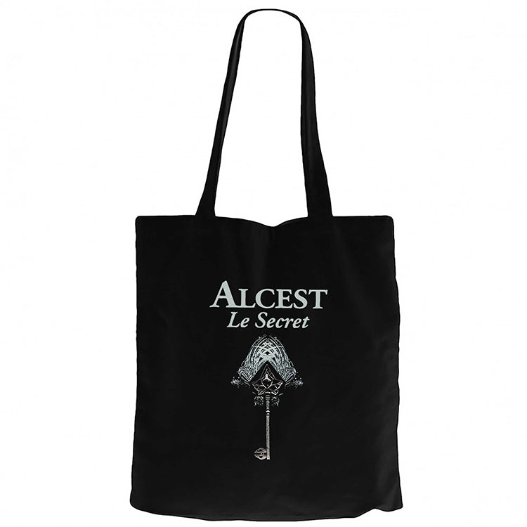 Alcest Le Secret Siyah Fermuarlı Bez Çanta Gabardin