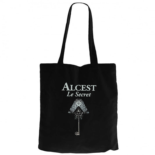 Alcest Le Secret Siyah Fermuarlı Bez Çanta Gabardin