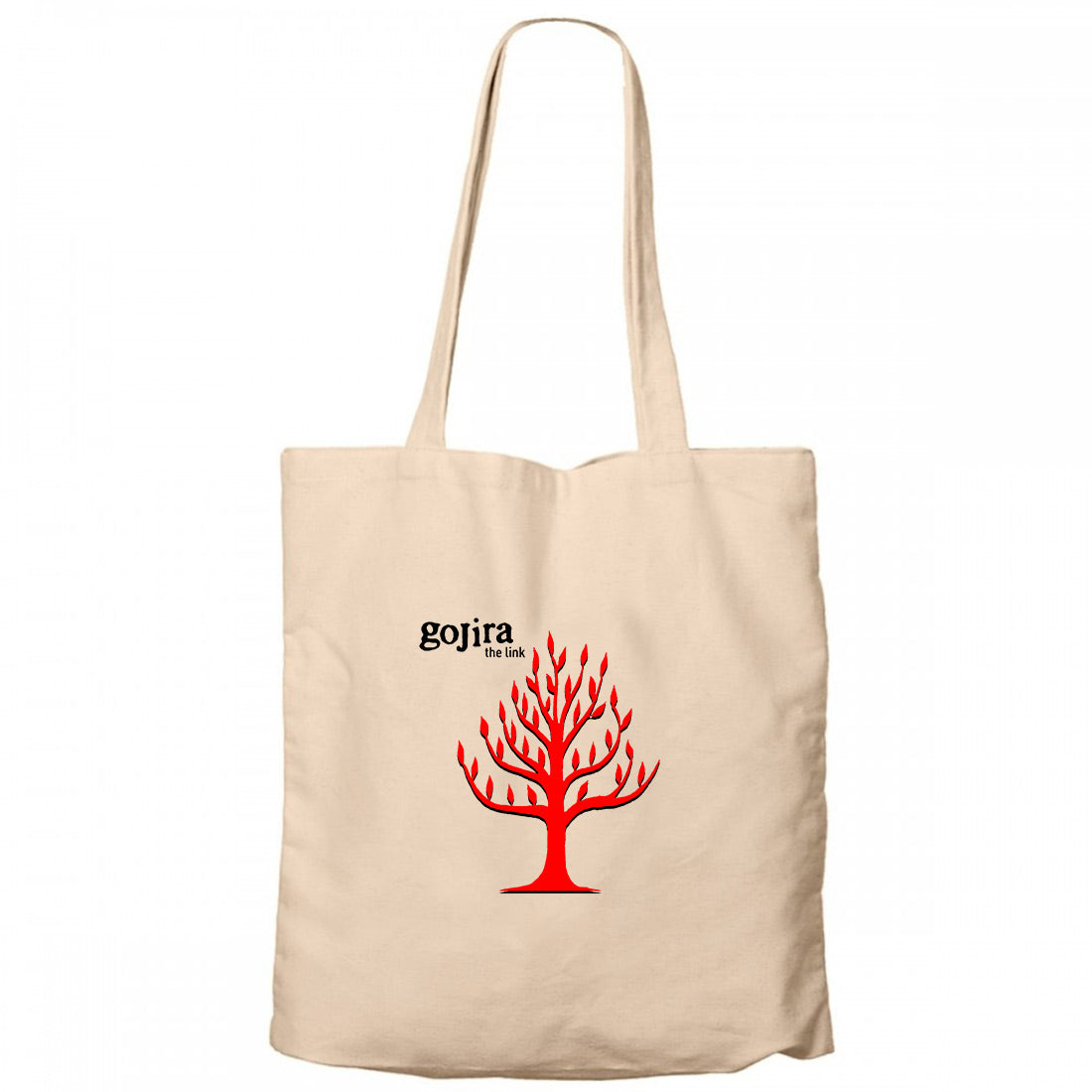 Gojira The Link Krem Fermuarlı Bez Çanta Gabardin