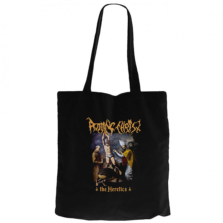 Rotting Christ The Heretics Siyah Fermuarlı Bez Çanta Gabardin