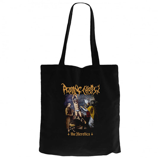 Rotting Christ The Heretics Siyah Fermuarlı Bez Çanta Gabardin