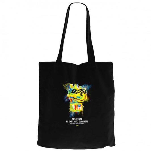 UFC Despierta Tu Imstimo Guerrero Siyah Fermuarlı Bez Çanta Gabardin