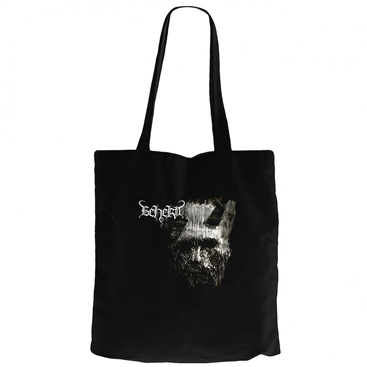 Beherit Bardo Exist Siyah Fermuarlı Bez Çanta Gabardin