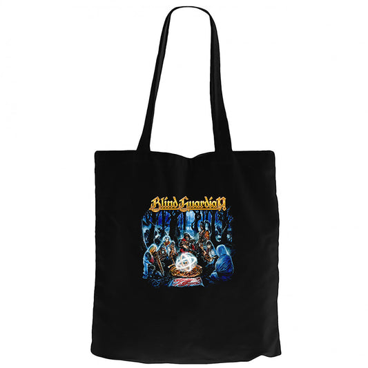 Blind Guardian Somewhere Far Beyond Siyah Fermuarlı Bez Çanta Gabardin