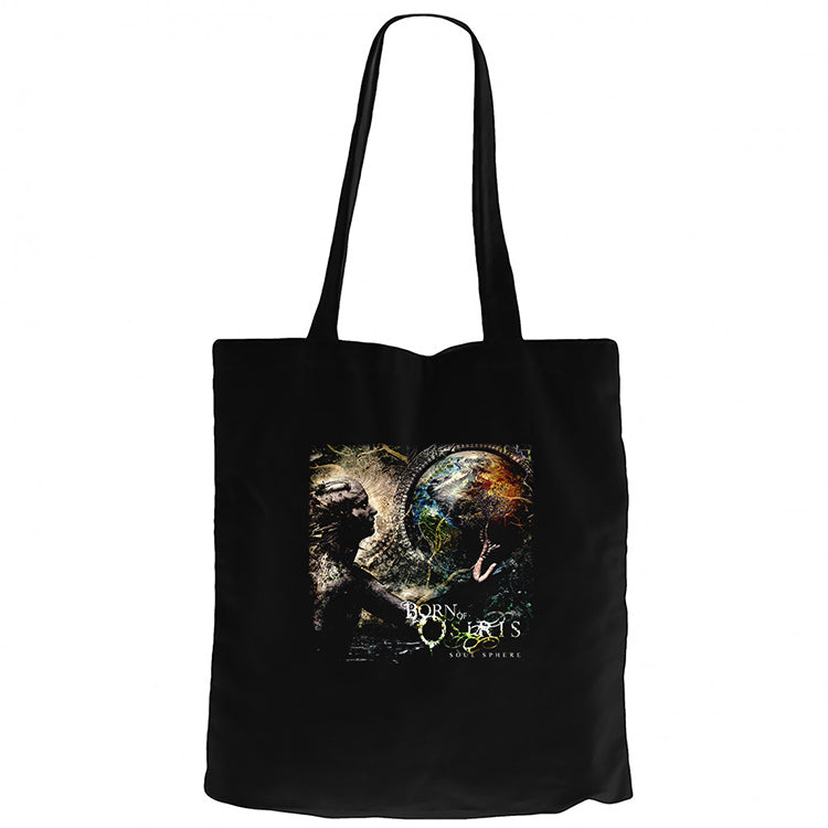 Born of Osiris Soul Sphere Siyah Fermuarlı Bez Çanta Gabardin