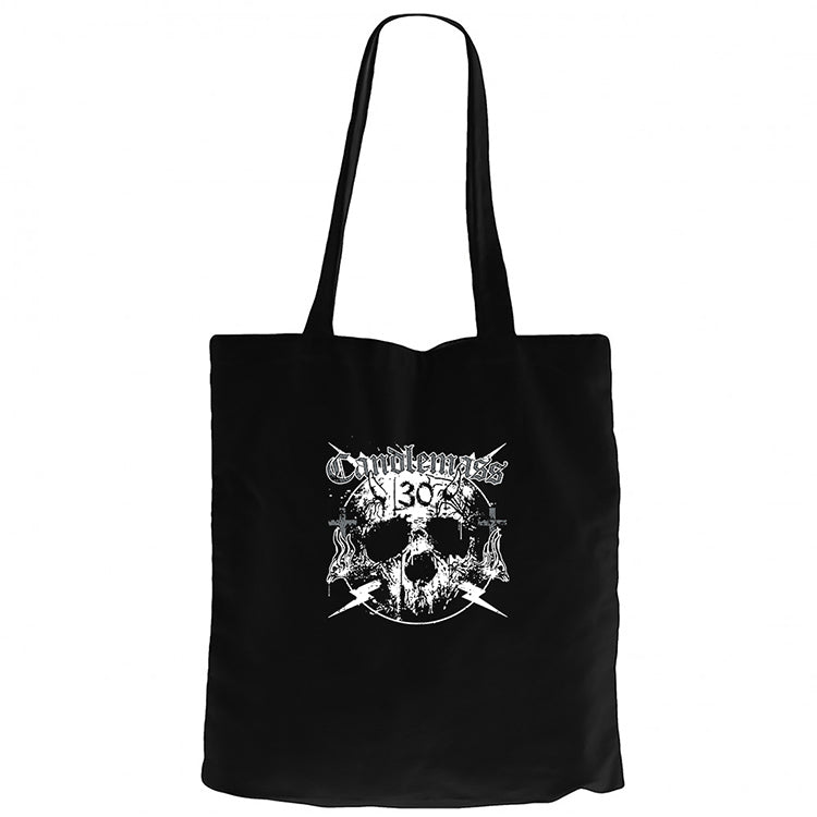 Candlemass Doom Metal Long Sleeve Siyah Fermuarlı Bez Çanta Gabardin