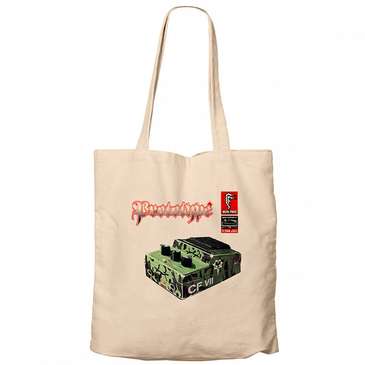 Celtic Frost Prototype Krem Fermuarlı Bez Çanta Gabardin