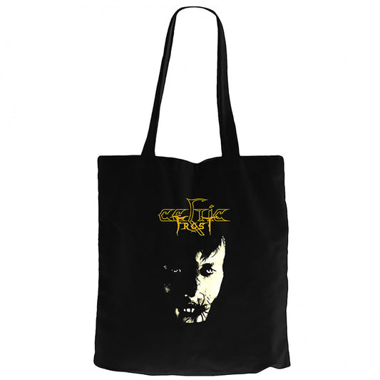 Celtic Frost Monotheist Siyah Fermuarlı Bez Çanta Gabardin