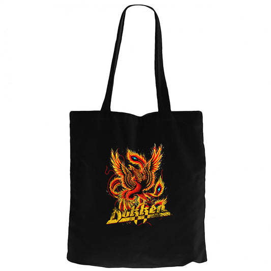 Dokken The Lost Songs 1978-1981 Siyah Fermuarlı Bez Çanta Gabardin