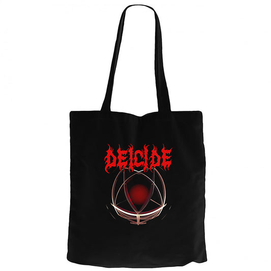 Deicide Legion Siyah Fermuarlı Bez Çanta Gabardin