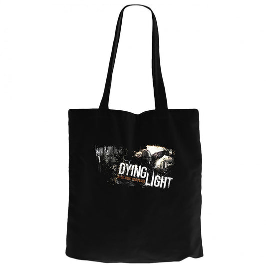 Dying Light 2 Good Night Siyah Fermuarlı Bez Çanta Gabardin