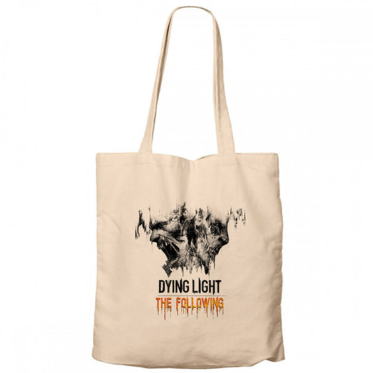 Dying Light The Following Krem Fermuarlı Bez Çanta Gabardin