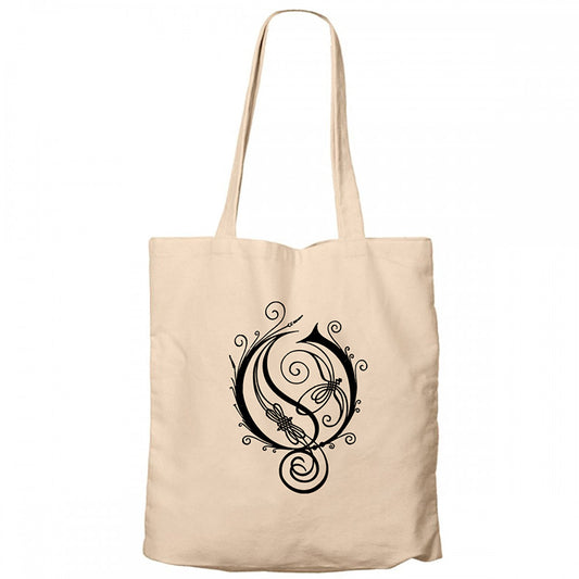 Opeth Type Krem Fermuarlı Bez Çanta Gabardin