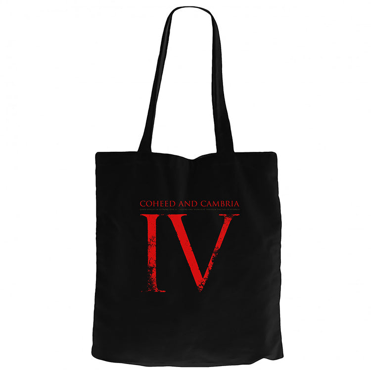 Coheed and Cambria Good Apollo Siyah Fermuarlı Bez Çanta Gabardin