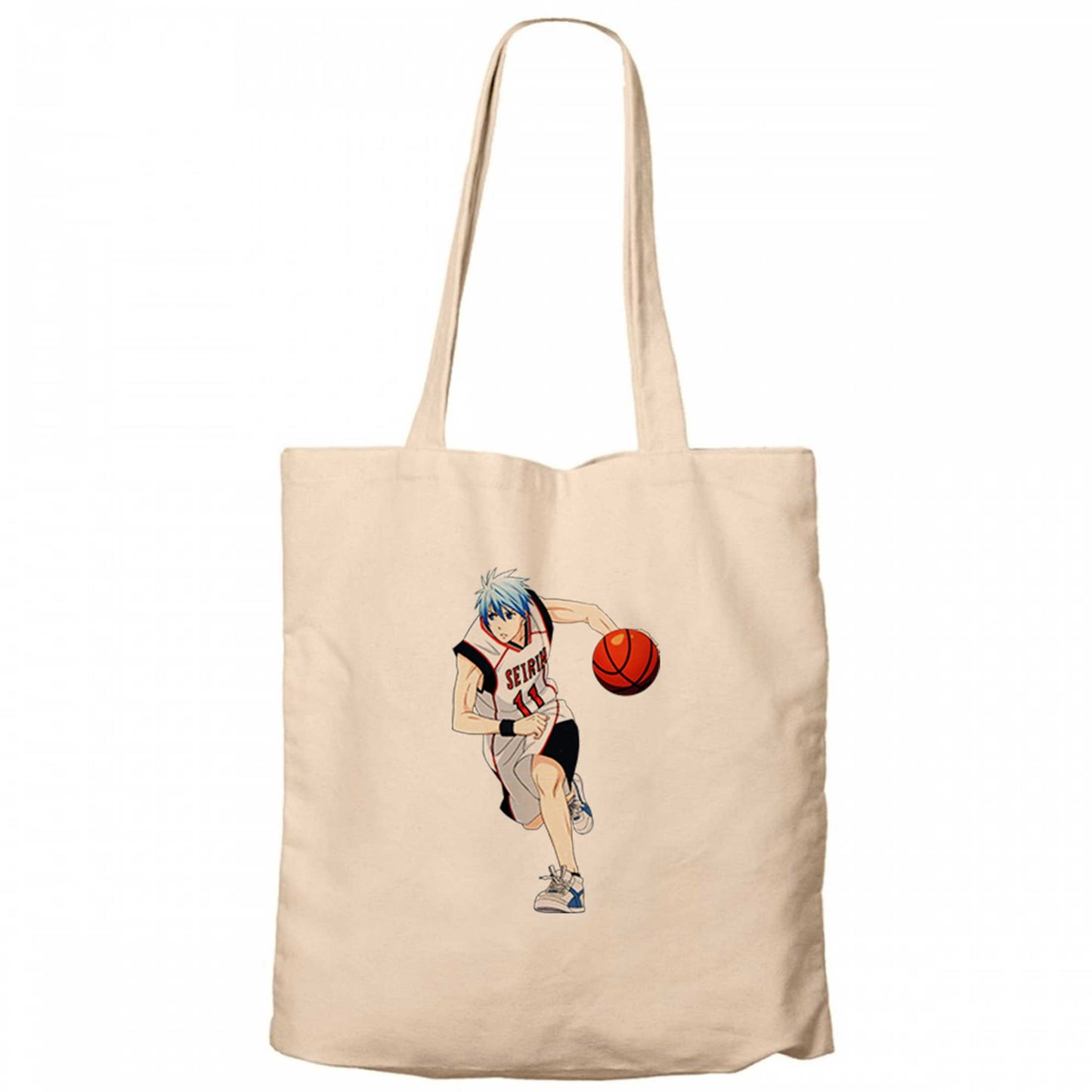 Baller Anime Seirin Krem Kanvas Bez Çanta