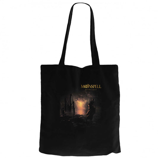 Moonspell Hermitage Siyah Fermuarlı Bez Çanta Gabardin