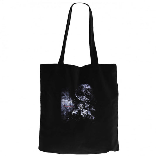 Moonspell Wolfheart Siyah Fermuarlı Bez Çanta Gabardin